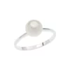 anello semplice con perla comete gioielli