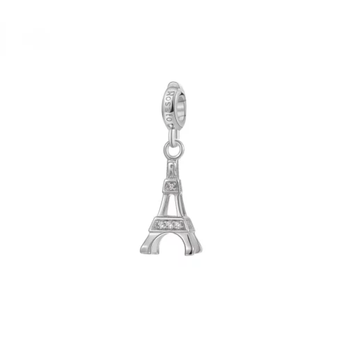 Charm Torre Eiffel Rosato Gioielli in argento Storie