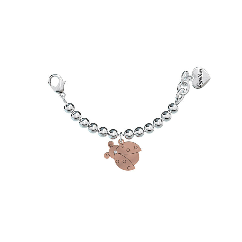 Elemento Bracciale 2Jewels Together Coccinella Good Luck 131063