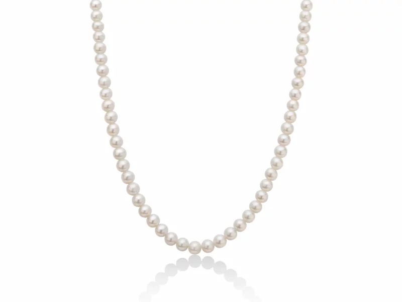 collana di perle 4-4,5 miluna gioielli