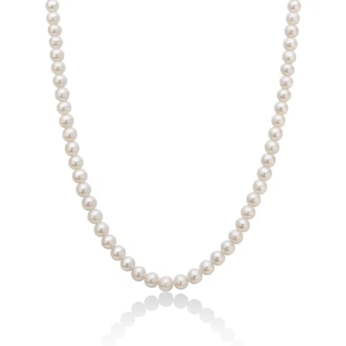 collana perle piccole 5/5,5 in oro miluna