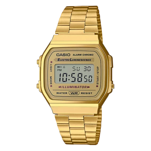 Casio Dorato orologio digitale Vintage Collection