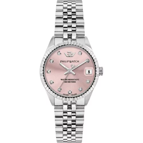 orologio donna rosa diamanti philip watch