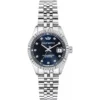 orologio donna philip watch blu con diamanti