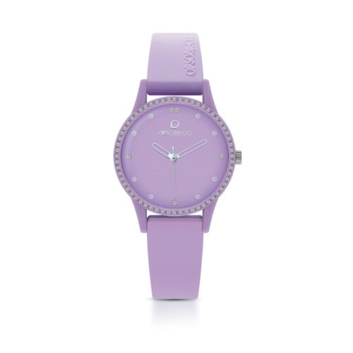 Orologio Ops Object Viola Silicone